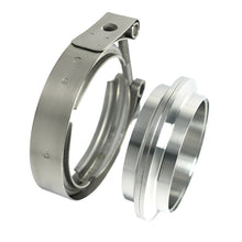 Load image into Gallery viewer, Stainless Bros 4.0in 304SS V-Band Assembly - 2 Flanges/1 Clamp - Black Ops Auto Works