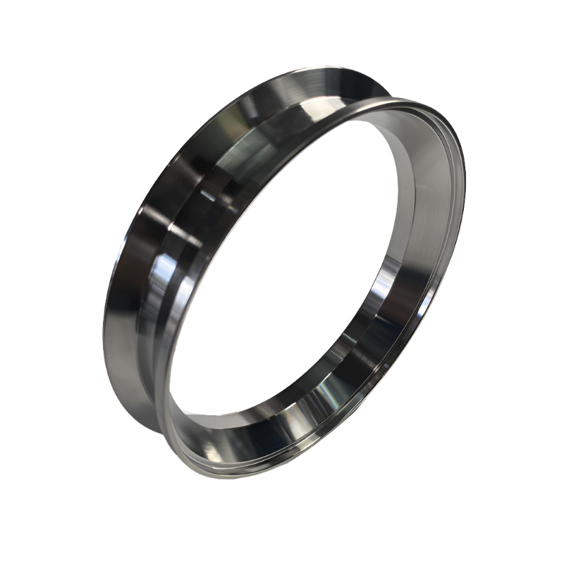 Stainless Bros 4.0in Borg Warner 304SS 4.21 S200/S300/S400 Marmon Style Turbine Outlet Flange - Black Ops Auto Works