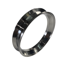 Load image into Gallery viewer, Stainless Bros 4.0in Borg Warner 304SS 4.21 S200/S300/S400 Marmon Style Turbine Outlet Flange - Black Ops Auto Works