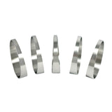 Stainless Bros 4.0in x 1.5D/6in CLR Loose Radius 16 Gauge Pie Cut - 5pk