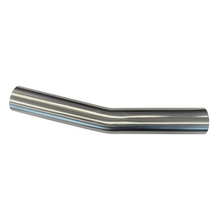 Load image into Gallery viewer, Stainless Bros 2 inch SS304 15 degree mandrel bend with equal straight legs