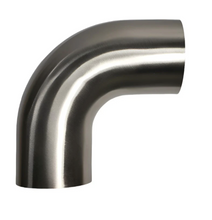 Load image into Gallery viewer, Stainless Bros 3in Diameter 1.5D / 4.5in CLR 90 Degree Bend Leg Mandrel Bend - Black Ops Auto Works