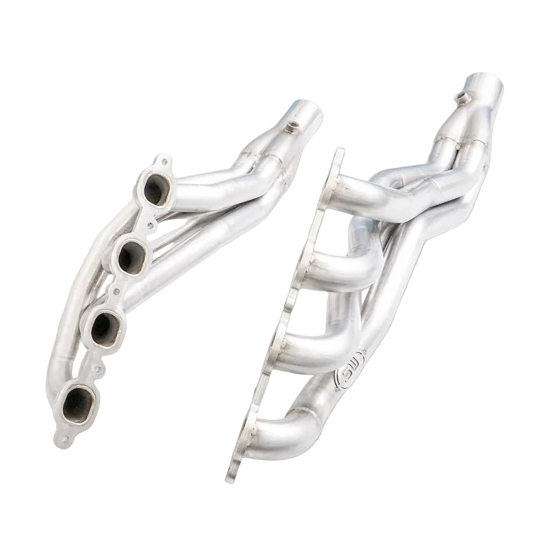 Close-up of 1 7/8 inch primaries and collectors