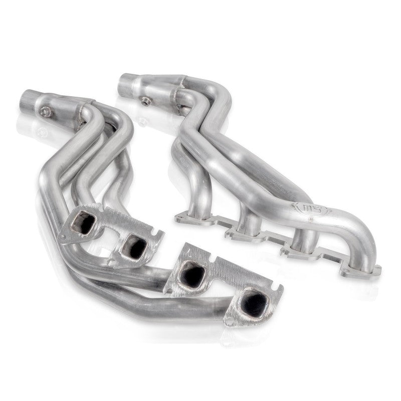 Stainless Works 11-18 Ford F-250/F-350 6.2L Headers 1-7/8in Primaries 3in Collectors High Flow Cats - Black Ops Auto Works