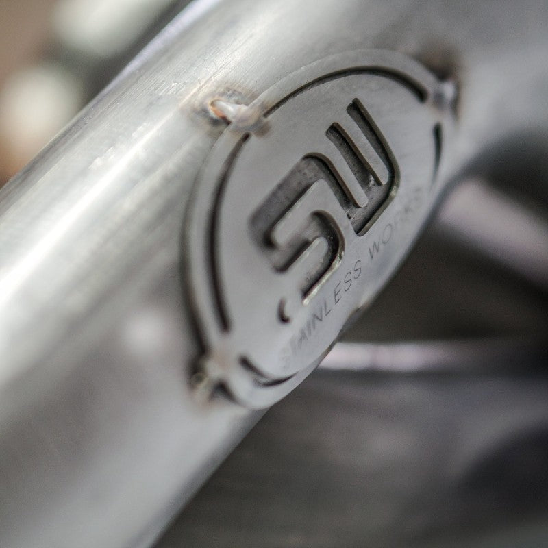 Stainless Works 11-18 Ford F-250/F-350 6.2L Headers 1-7/8in Primaries 3in Collectors High Flow Cats - Black Ops Auto Works