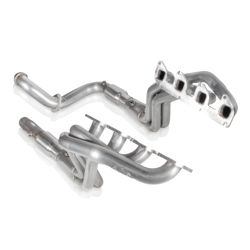 Stainless Works 11-18 Ford F-250/F-350 6.2L Headers 1-7/8in Primaries 3in Collectors High Flow Cats - Black Ops Auto Works