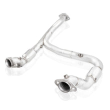 Load image into Gallery viewer, Stainless Works 15-18 F-150 3.5L Downpipe 3in High-Flow Cats Y-Pipe Factory Connection - Black Ops Auto Works