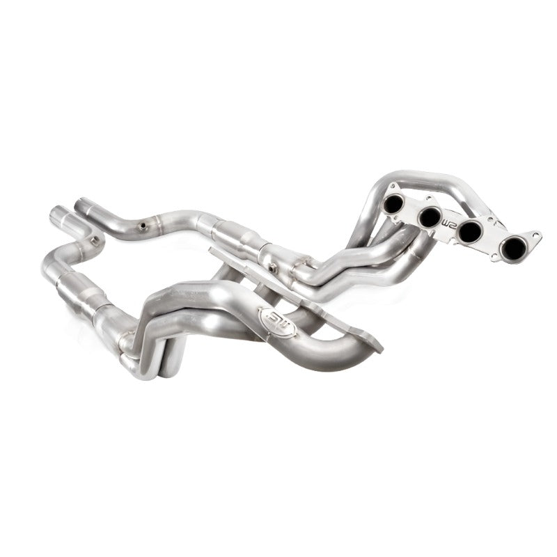 Stainless Works 15-18 Ford Mustang GT Aftermarket Connect 2in Catted Headers - Black Ops Auto Works