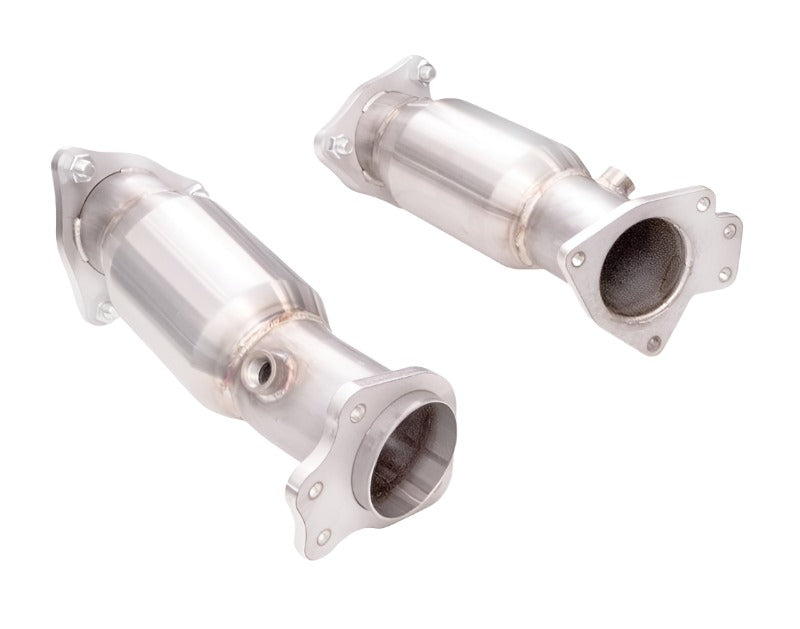 Stainless Works 20-21 Chevrolet Corvette C8 6.2L High-Flow Catted Midpipe Kit 3in - Black Ops Auto Works