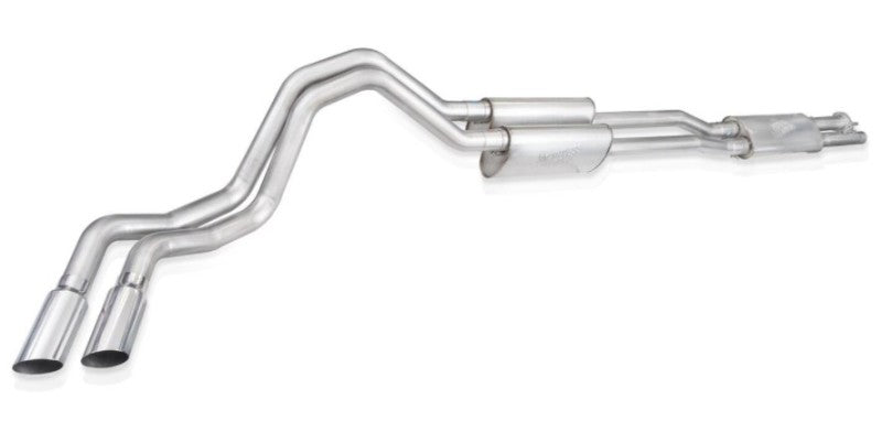 Stainless Works 20-21 Ford F-250/F-350 7.3L 304SS Redline Catback w/ 4in Polished Tips - Black Ops Auto Works