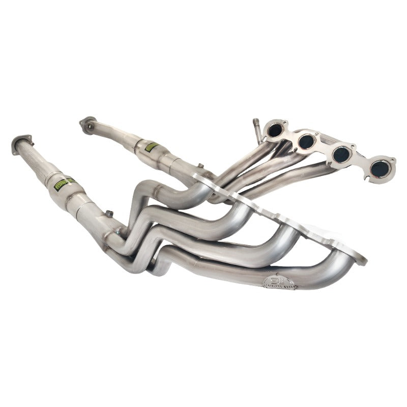 Stainless Works 2003-11 Crown Victoria/Grand Marquis 4.6L Headers 1-5/8in Primaries 3in H-Flow Cats - Black Ops Auto Works