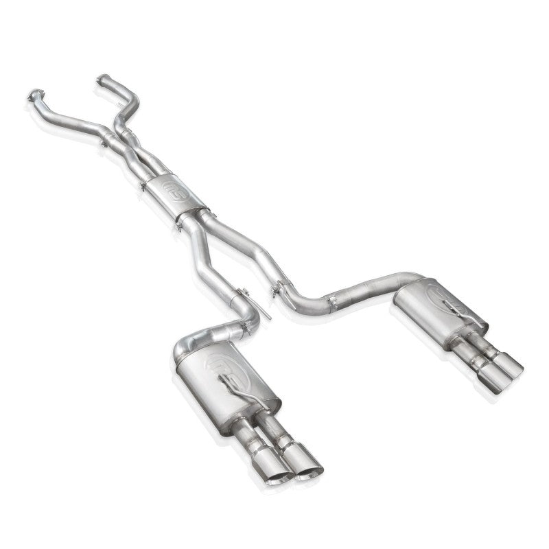 Stainless Works 2008-09 Pontiac G8 GT 3in Catback Systemt X-Pipe Turbo Chambered Muffler 3.5in Tips - Black Ops Auto Works