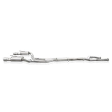 Load image into Gallery viewer, Stainless Works 2008-09 Pontiac G8 GT 3in Catback Systemt X-Pipe Turbo Chambered Muffler 3.5in Tips - Black Ops Auto Works