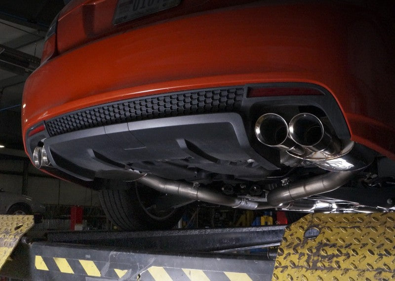 Stainless Works 2008-09 Pontiac G8 GT 3in Catback Systemt X-Pipe Turbo Chambered Muffler 3.5in Tips - Black Ops Auto Works