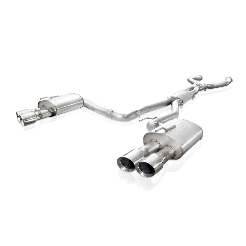 Stainless Works 2008-09 Pontiac G8 GT 3in Catback Systemt X-Pipe Turbo Chambered Muffler 3.5in Tips - Black Ops Auto Works