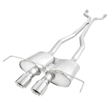 Load image into Gallery viewer, Stainless Works 2009-15 Cadillac CTS-V Coupe 3in Catback System X-Pipe S-Tube Mufflers 4in Tips - Black Ops Auto Works