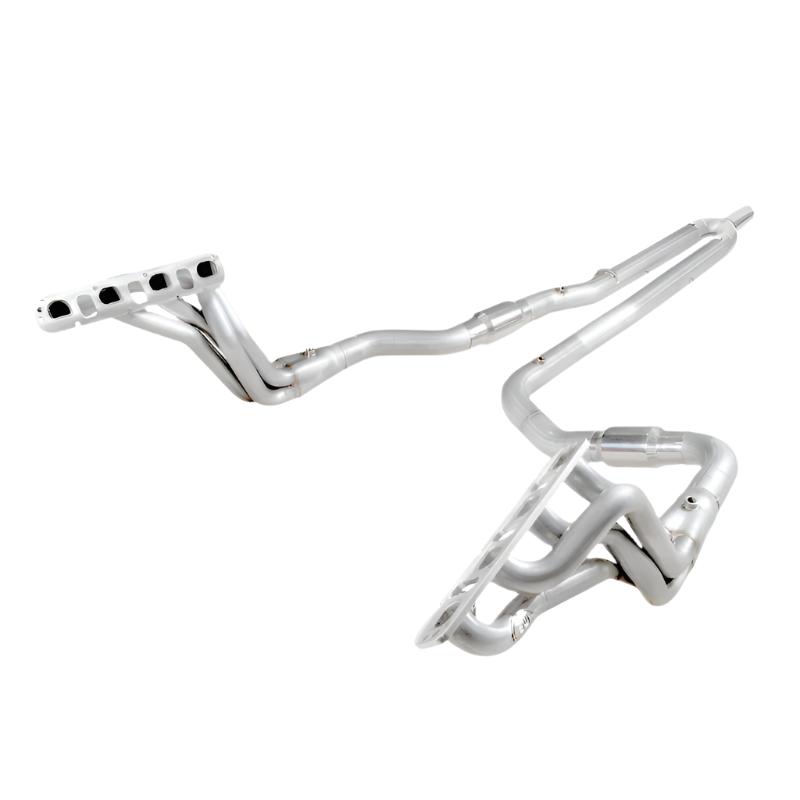 Stainless Works 2009-16 Dodge Ram 5.7L Headers 1-3/4in Primaries 3in High-Flow Cats Y-Pipe - Black Ops Auto Works