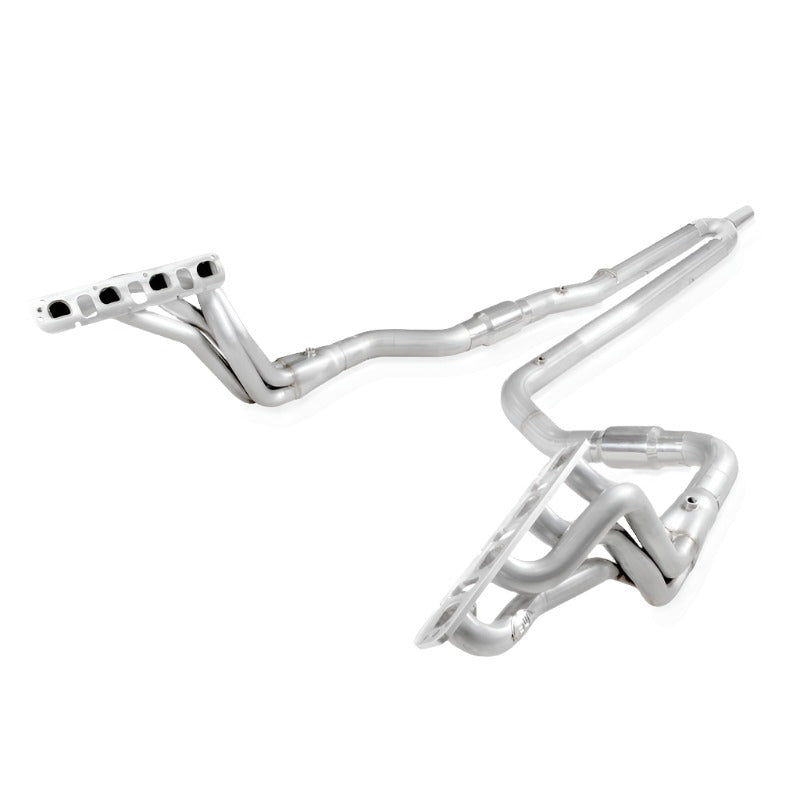 Stainless Works 2009-16 Dodge Ram 5.7L Headers 1-7/8in Primaries 3in High-Flow Cats Y-Pipe - Black Ops Auto Works