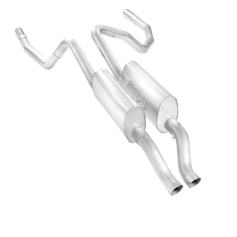 Stainless Works 2009-16 Dodge Ram 5.7L Truck Exhaust 3in X-Pipe Chambered Mufflers Under Bumper Exit - Black Ops Auto Works