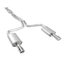 Load image into Gallery viewer, Stainless Works 2010-18 Ford Taurus SHO V6 2-1/2in Catback Chambered Mufflers X-Pipe - Black Ops Auto Works