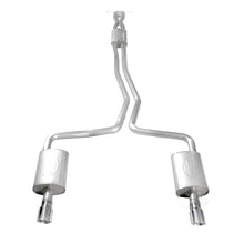 Load image into Gallery viewer, Stainless Works 2010-18 Ford Taurus SHO V6 2-1/2in Catback Chambered Mufflers X-Pipe - Black Ops Auto Works