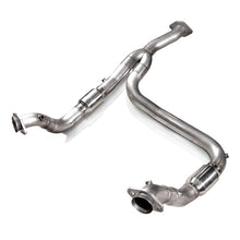 Load image into Gallery viewer, Stainless Works 2011-14 F-150 3.5L 3in Downpipe High-Flow Cats Y-Pipe Factory Connection - Black Ops Auto Works