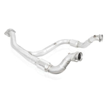 Load image into Gallery viewer, Stainless Works 2015-16 F150 2.7L Downpipe 3in High-Flow Cats Y-Pipe Factory Connection - Black Ops Auto Works