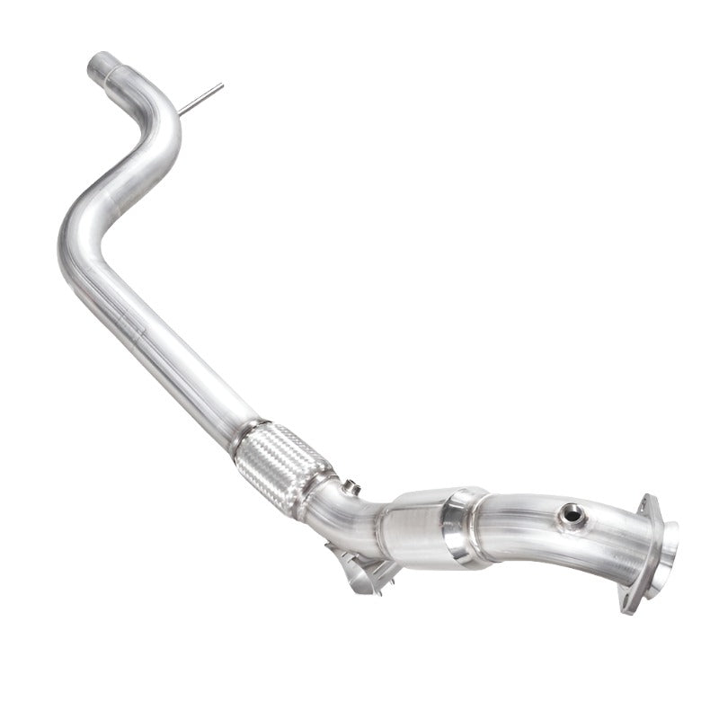 Stainless Works 2015-16 Mustang Downpipe 3in High-Flow Cats Factory Connection - Black Ops Auto Works