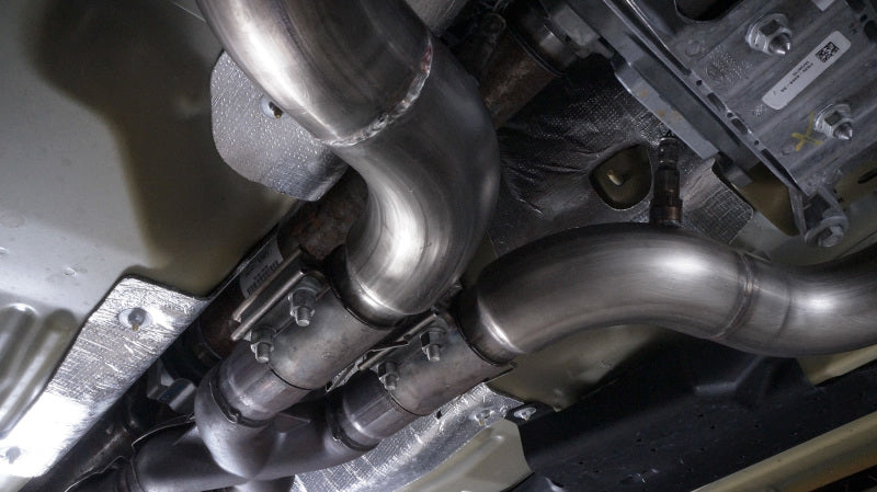 Stainless Works 2015+ Ford GT350 Headers 1-7/8in Primaries High-Flow Cats 3in Collectors - Black Ops Auto Works