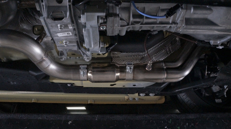 Stainless Works 2015+ Ford GT350 Headers 1-7/8in Primaries High-Flow Cats 3in Collectors - Black Ops Auto Works