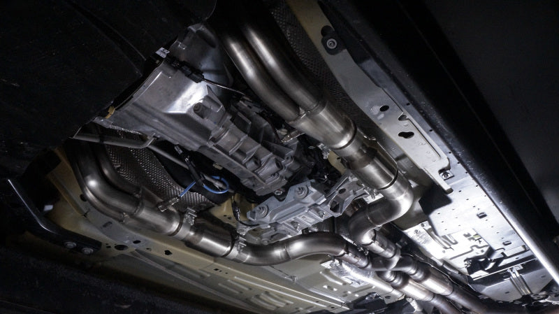 Stainless Works 2015+ Ford GT350 Headers 1-7/8in Primaries High-Flow Cats 3in Collectors - Black Ops Auto Works