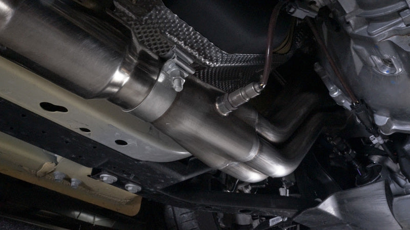 Stainless Works 2015+ Ford GT350 Headers 1-7/8in Primaries High-Flow Cats 3in Collectors - Black Ops Auto Works