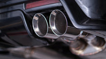 Load image into Gallery viewer, Stainless Works 2016-18 Cadillac CTS-V Sedan Axleback System Dual-Mode Turbo Mufflers 4in Tips - Black Ops Auto Works
