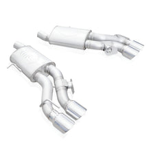Load image into Gallery viewer, Stainless Works 2016-18 Cadillac CTS-V Sedan Axleback System Dual-Mode Turbo Mufflers 4in Tips - Black Ops Auto Works