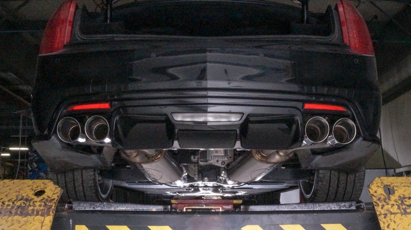 Stainless Works 2016-18 Cadillac CTS-V Sedan Catback System Resonated X-Pipe Dual-Mode Mufflers - Black Ops Auto Works