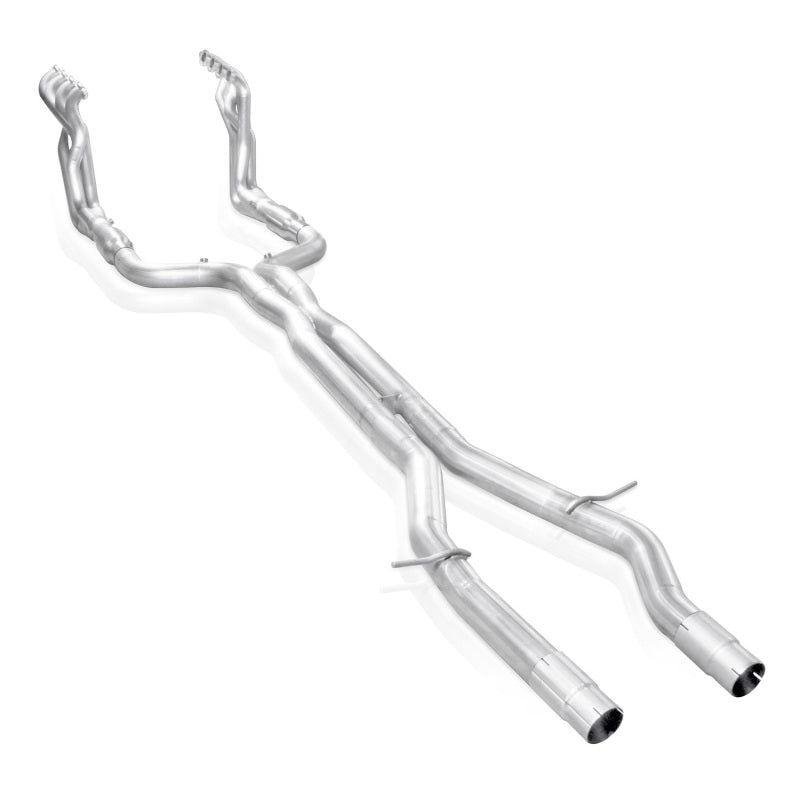 Stainless Works 2016-18 Cadillac CTS-V Sedan Headers 2in Primaries 3in Catted Leads Into X-Pipe - Black Ops Auto Works