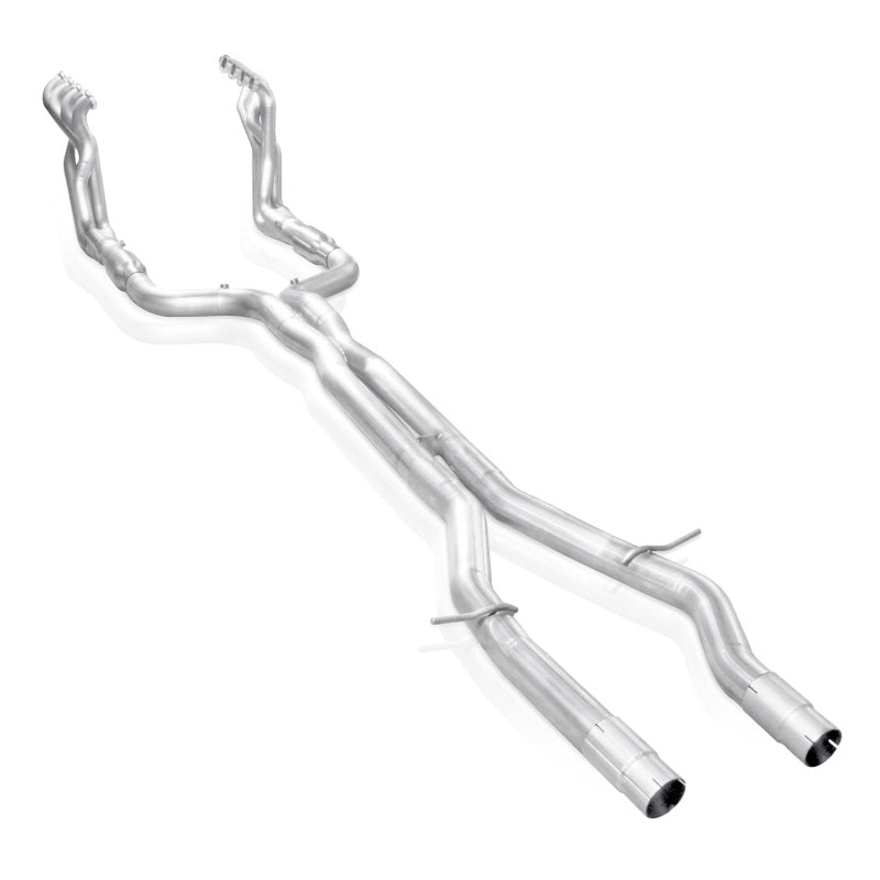 Stainless Works 2016-18 Cadillac CTS-V Sedan Headers 2in Primaries 3in Catted Leads Into X-Pipe - Black Ops Auto Works