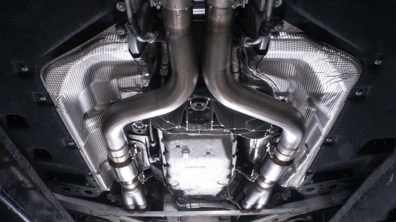 Stainless Works 2016-18 Cadillac CTS-V Sedan Headers 2in Primaries 3in Catted Leads Into X-Pipe - Black Ops Auto Works