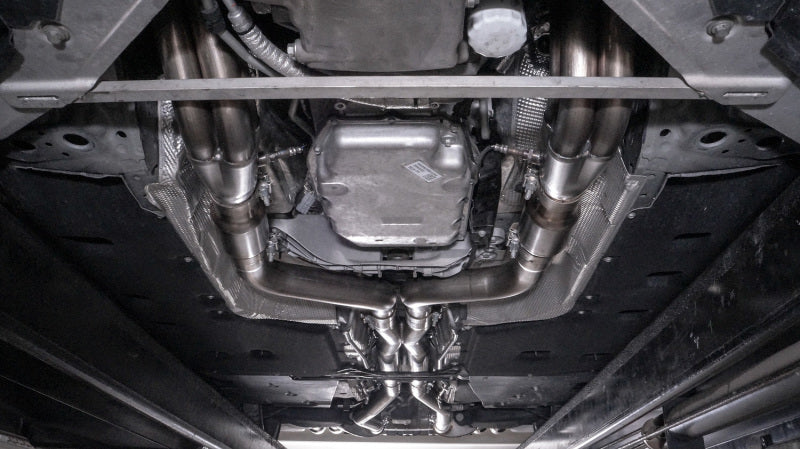 Stainless Works 2016-18 Cadillac CTS-V Sedan Headers 2in Primaries 3in Catted Leads Into X-Pipe - Black Ops Auto Works