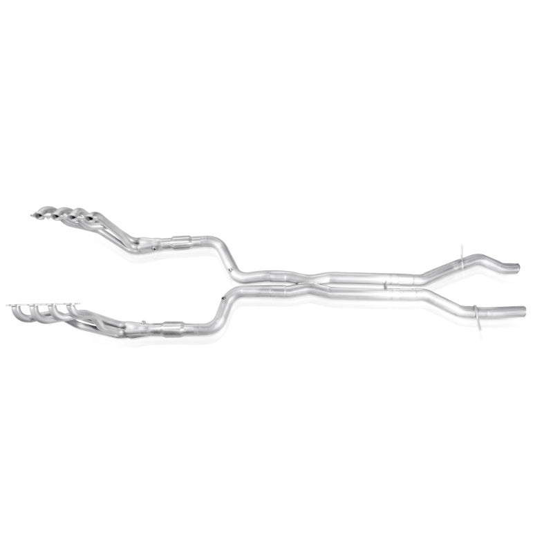 Stainless Works 2016-18 Cadillac CTS-V Sedan Headers 2in Primaries 3in Catted Leads Into X-Pipe - Black Ops Auto Works