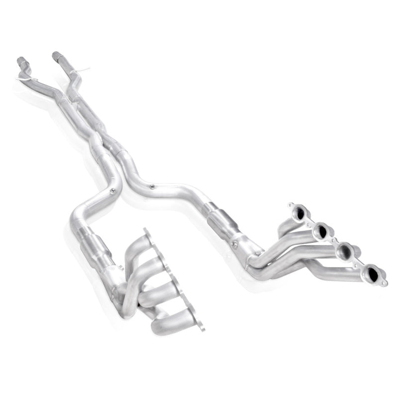 Stainless Works 2016-18 Cadillac CTS-V Sedan Headers 2in Primaries 3in Catted Leads Into X-Pipe - Black Ops Auto Works