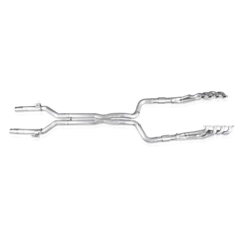 Stainless Works 2016-18 Camaro SS Headers 1-7/8in Primaries 3in High-Flow Cats X-Pipe AFM Delete - Black Ops Auto Works