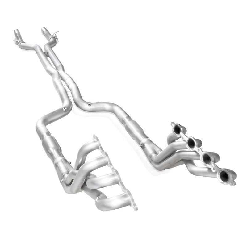 Stainless Works 2016-18 Camaro SS Headers 1-7/8in Primaries 3in High-Flow Cats X-Pipe AFM Delete - Black Ops Auto Works