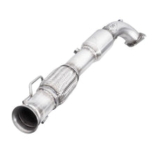 Load image into Gallery viewer, Stainless Works 2016-18 Ford Focus RS 3in High-Flow Cats Downpipe Factory Connection Stainless Works SSWFCRS16DPCAT