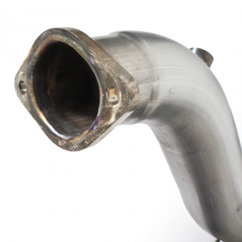 Stainless Works 2017 F-150 Raptor 3.5L 3in Downpipe High-Flow Cats Factory Connection - Black Ops Auto Works
