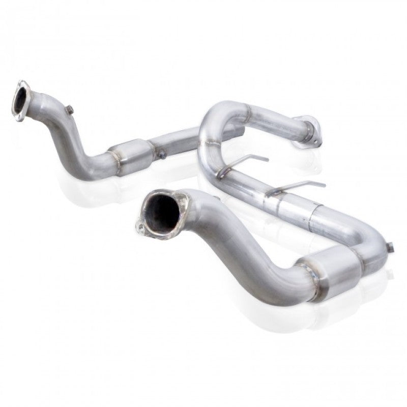 Stainless Works 2017 F-150 Raptor 3.5L 3in Downpipe High-Flow Cats Factory Connection - Black Ops Auto Works