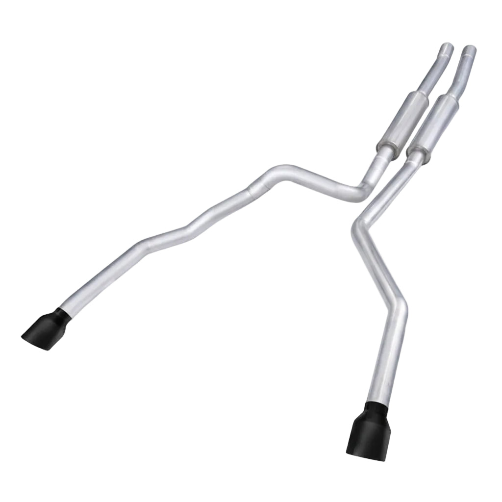 Stainless Works Stainless Works 2021-2024 Ram TRX 6.2L Catback, Redline w/ Matte Black Tips