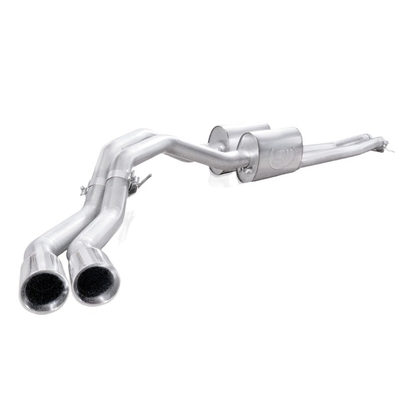 Stainless Works Chevy Silverado/GMC Sierra 2007-16 5.3L/6.2L Exhaust Passenger Rear Tire Exit - Black Ops Auto Works