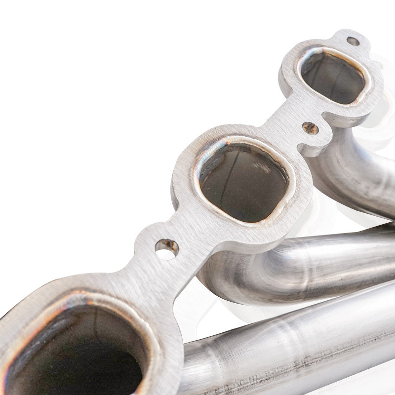 Stainless Works catted headers full system view