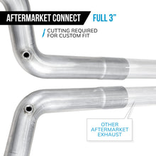 Load image into Gallery viewer, Stainless Works 15-25 Mustang GT Lead Pipe Kit - Aftermarket Connect installed view